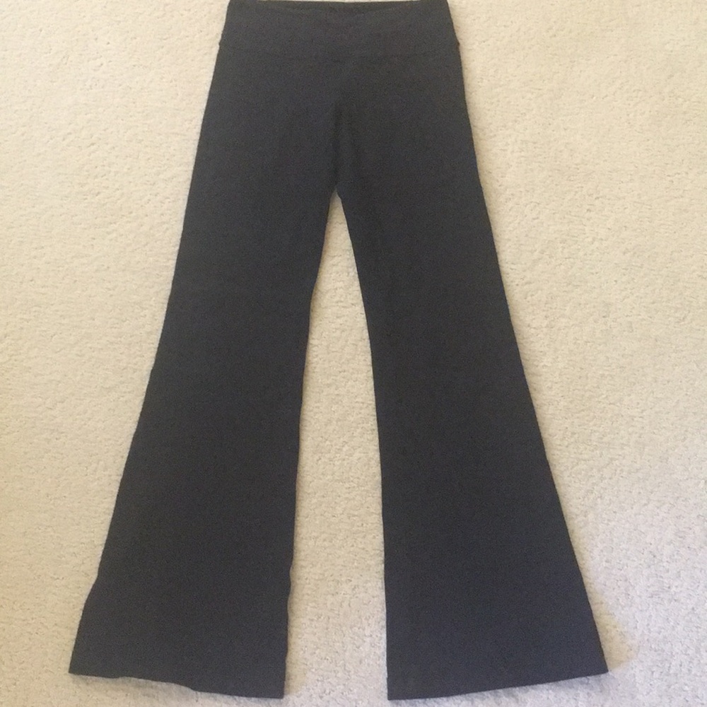 Lululemon full length flare leggings (reversible)